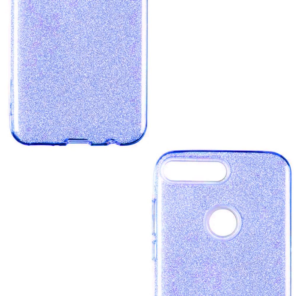 Чохол Remax Glitter Siliconе для Huawei Y7 Prime (2018) Синій - Зображення 2