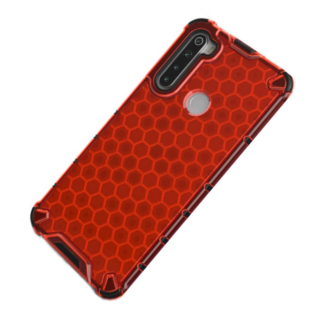 Чохол ударостійкий Crashproof Honeycomb для Xiaomi Redmi Note 8 (Червоний) - Зображення 5