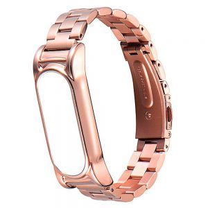 Ремінець Bead design для Xiaomi Band 3 Рожеве Золото