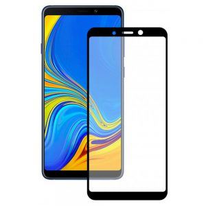 Захисне скло для Samsung A920 Galaxy A9 (2018) Full Glue (0.3 мм, 2.5D, чорний)