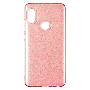 Чохол Remax Glitter Silicone для Xiaomi Redmi 6 Pro (Mi A2 Lite) Червоний