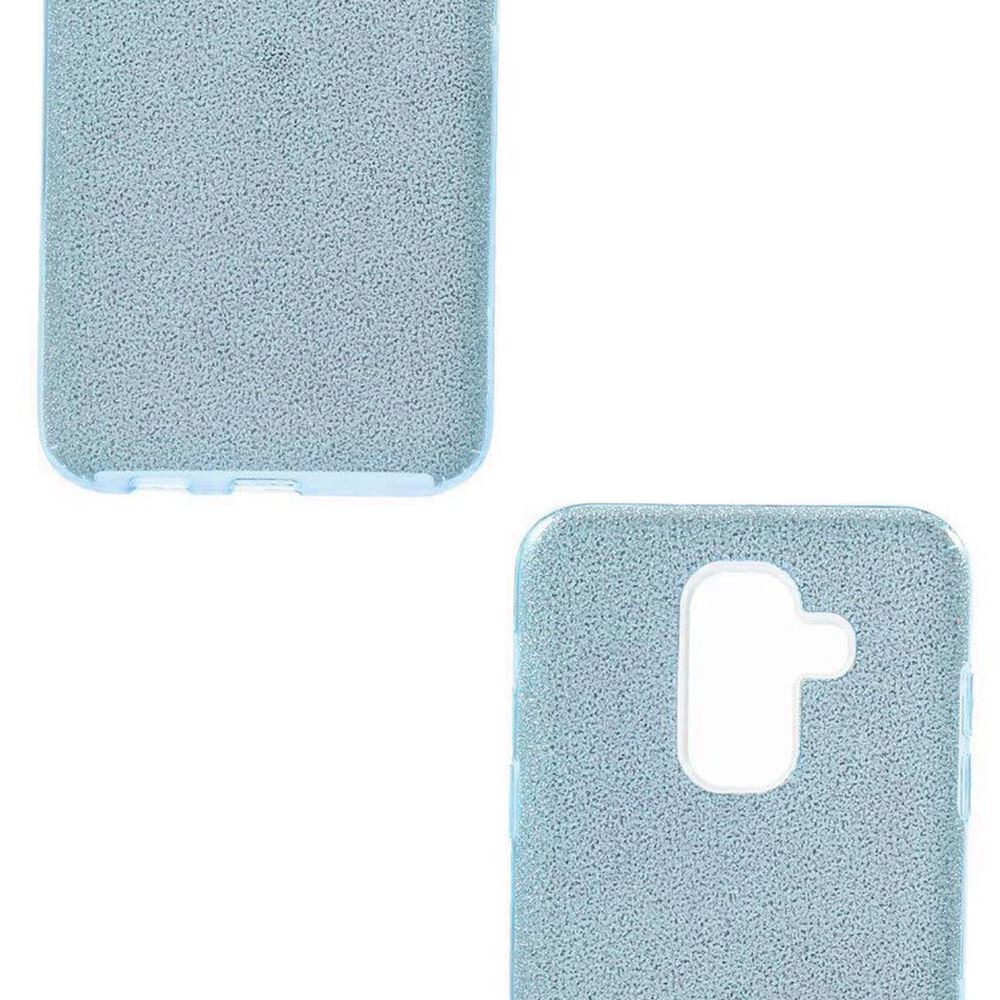 Чохол Remax Glitter Silicone для Samsung J810 (J8-2018) Синій - Зображення 2