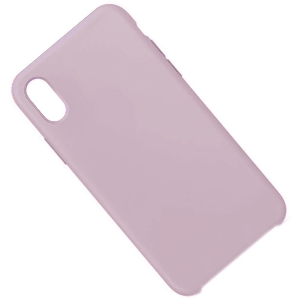 Чохол Original Silicone для iPhone XS Max Пудровий - Зображення 3