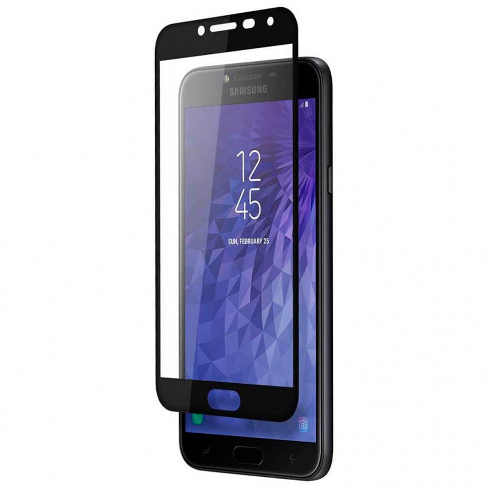 Захисне скло для SAMSUNG J400 Galaxy J4 (2018) (0.3 мм, 2.5D, Full Screen, чорний) - Зображення 2