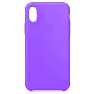 Чохол Original Silicone для iPhone XS Max Фіолетовий