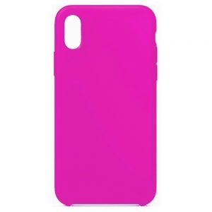 Чохол Original Silicone для iPhone X / XS Рожевий