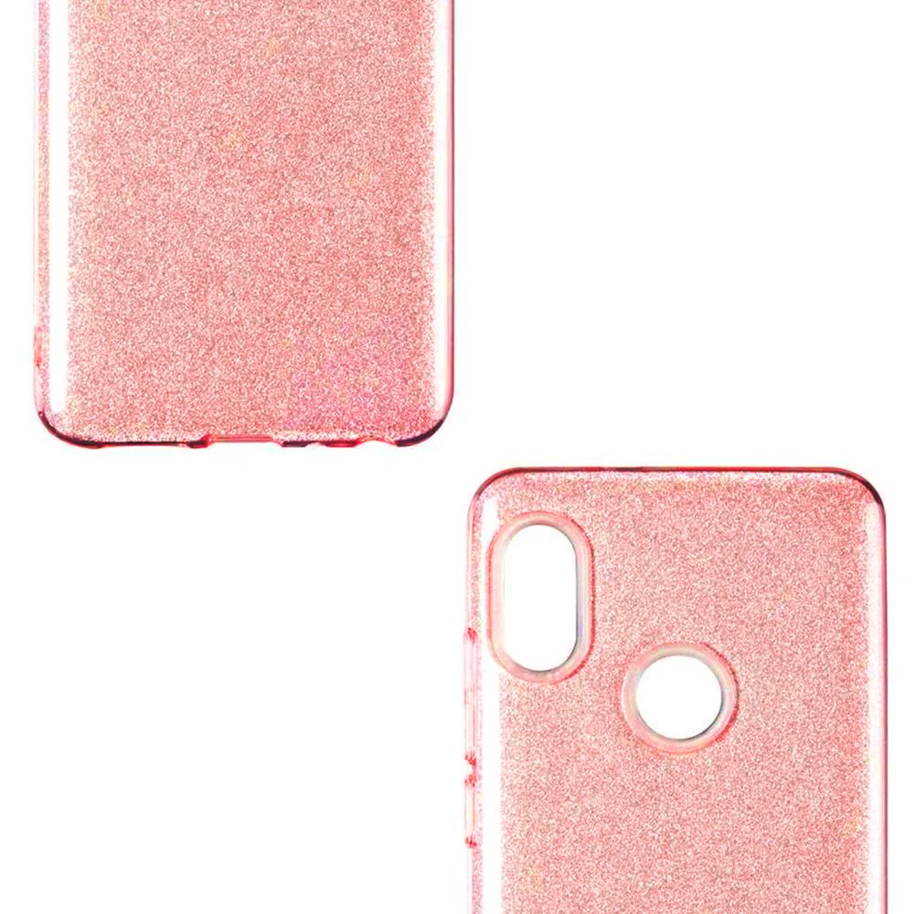 Чохол Remax Glitter Silicone для Xiaomi Redmi 6 Pro (Mi A2 Lite) Червоний - Зображення 4