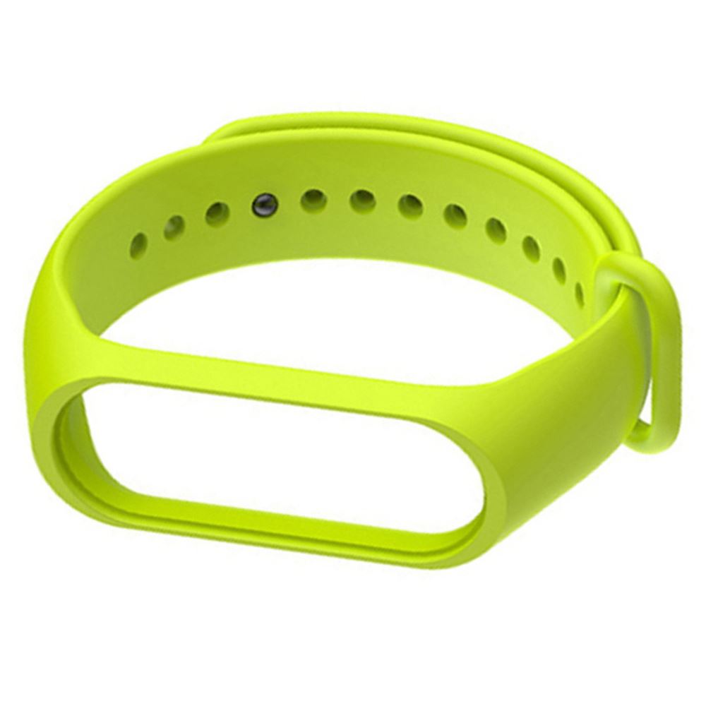 Ремінець Clear Bracelet для Xiaomi Mi Band 3 Салатовий - Зображення 3