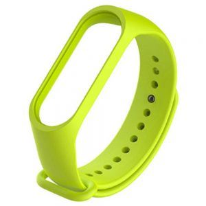 Ремінець Clear Bracelet для Xiaomi Mi Band 3 Салатовий