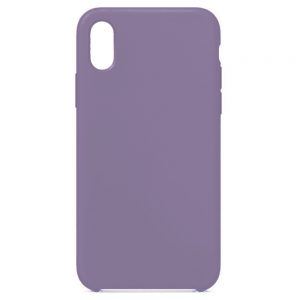 Чохол Original Silicone для iPhone X / XS Лавандовий
