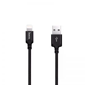 Кабель USB Hoco X14 iPhone 6 Чорний 1м