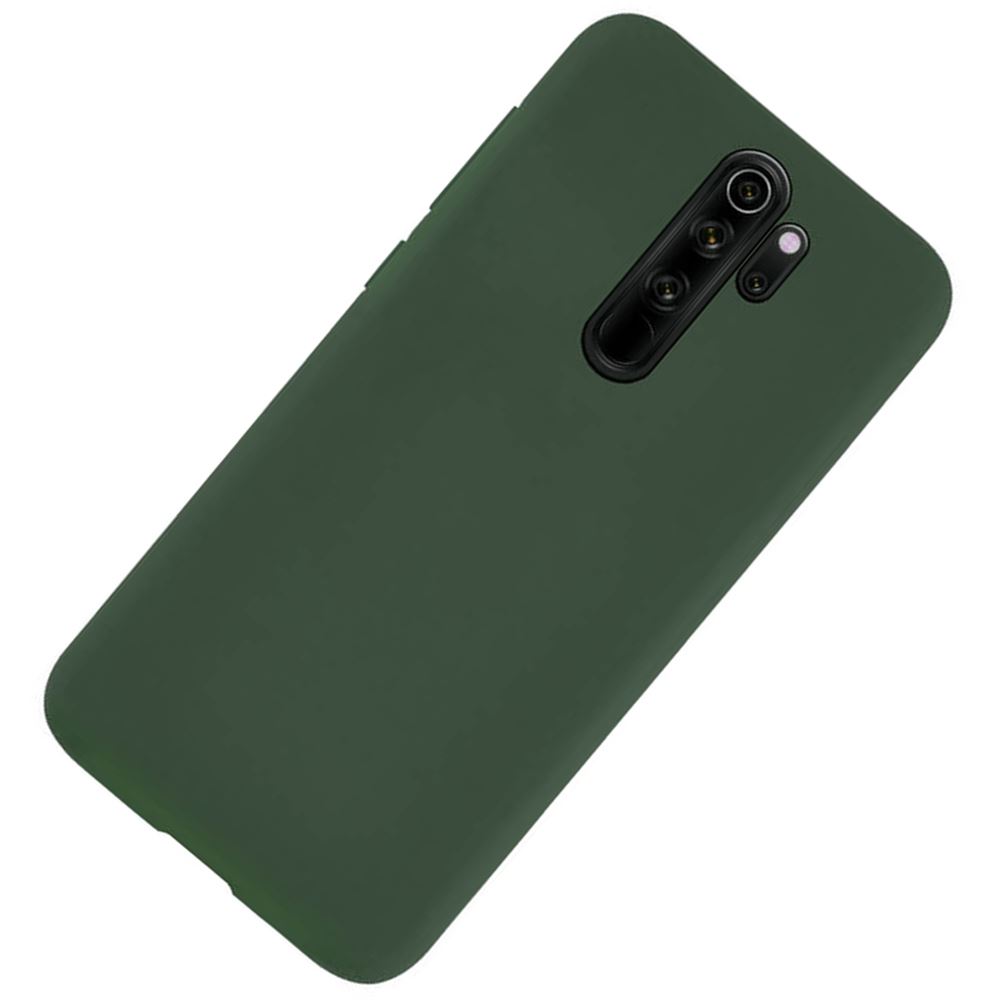 Чохол Original Silicone для Xiaomi Redmi Note 8 Pro (Оливковий) - Зображення 2