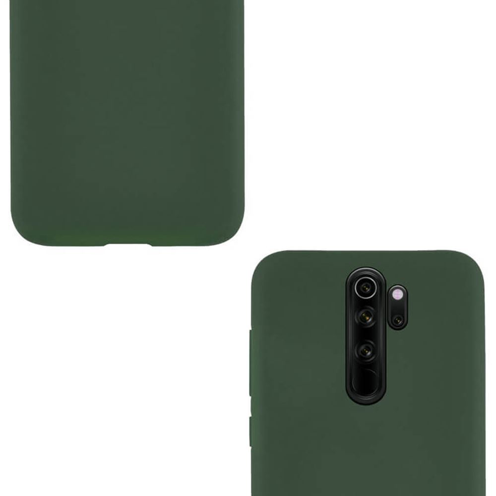 Чохол Original Silicone для Xiaomi Redmi Note 8 Pro (Оливковий) - Зображення 3