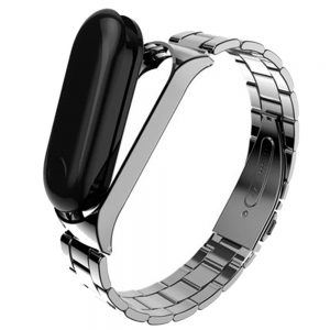 Ремінець Metal MiJobs для Xiaomi Band 3/4 Золотий