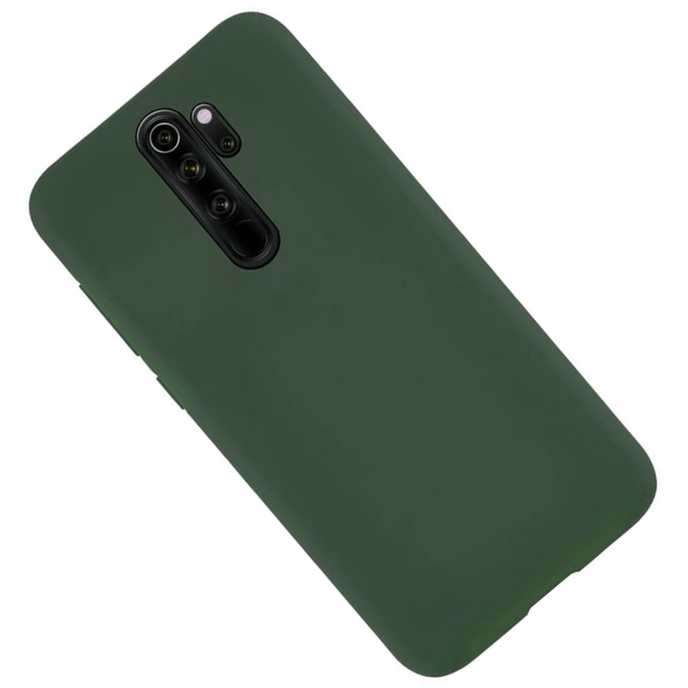 Чохол Original Silicone для Xiaomi Redmi Note 8 Pro (Оливковий) - Зображення 4