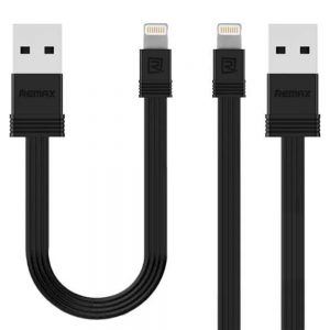 Кабель USB Remax Tengy RC-062i 2in1 iPhone 5/6 Чорний 1m