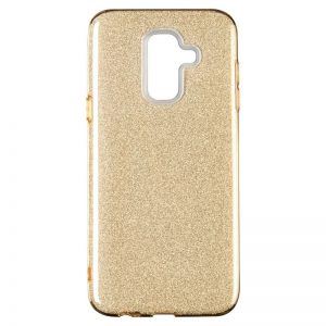 Чохол Remax Glitter Silicone для Samsung A605 (A6 Plus-2018) Золотой