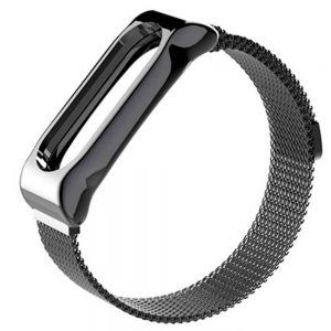 Ремінець Milanese design для фітнес-браслета Xiaomi Band 2 Чорний