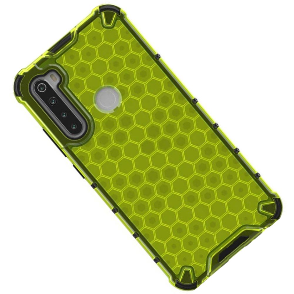 Чохол ударостійкий Crashproof Honeycomb для Xiaomi Redmi Note 8 (Зелений) - Зображення 3