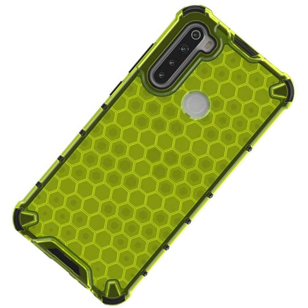 Чохол ударостійкий Crashproof Honeycomb для Xiaomi Redmi Note 8 (Зелений) - Зображення 4