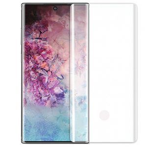 Захисне скло UV в комплекті з UV клеєм і лампою для SAMSUNG N975 Galaxy Note 10 Plus (0.25 мм, 3D прозорий)