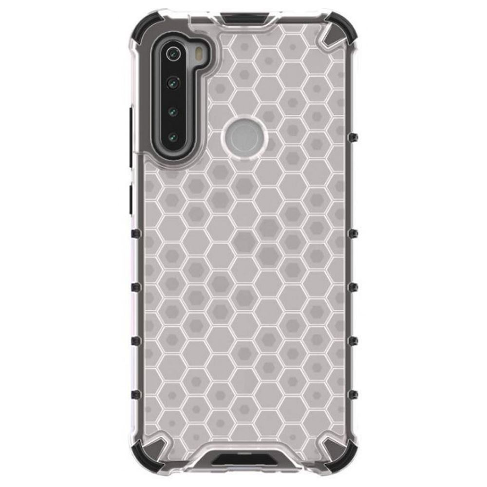Чохол ударостійкий Crashproof Honeycomb для Xiaomi Redmi Note 8 (Прозорий)