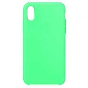Чохол Original Silicone для iPhone XS Max Зелений