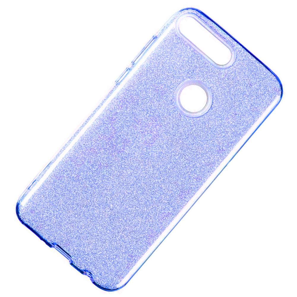 Чохол Remax Glitter Siliconе для Huawei Y7 Prime (2018) Синій - Зображення 4