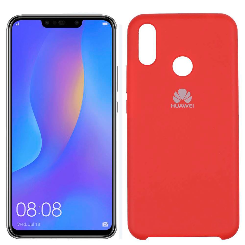 Чохол Original Soft для Huawei P Smart Plus Червоний - Зображення 3