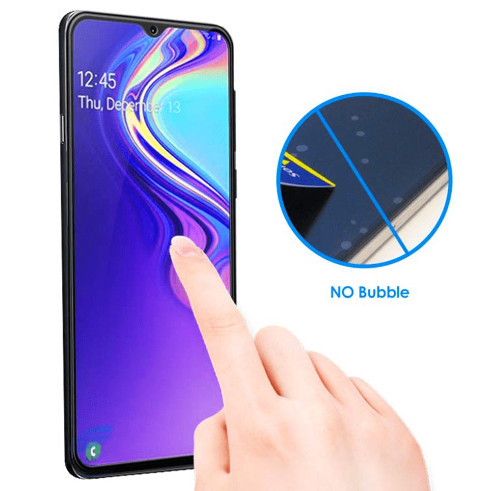 Захисне скло для Samsung M205 Galaxy M20 (2019) Full Glue (0.3 мм, 2.5D, чорний) - Зображення 4