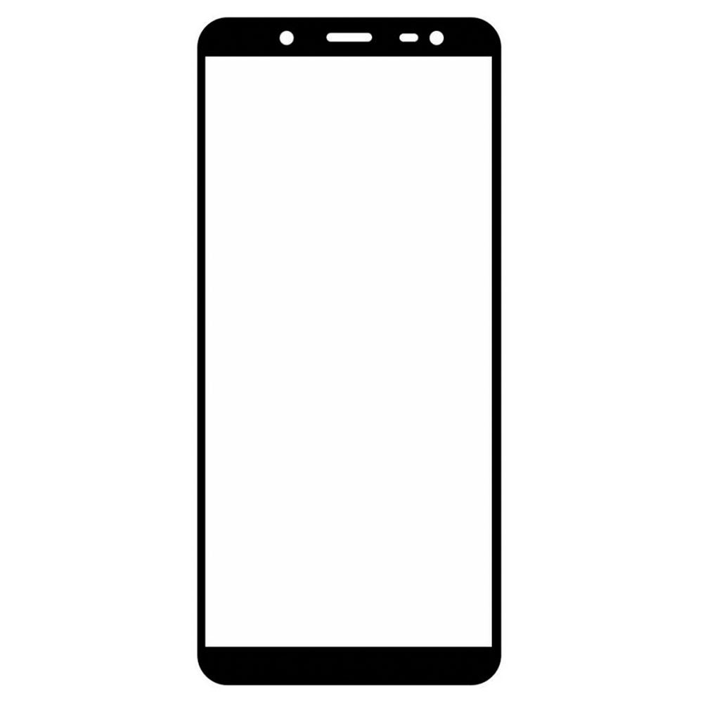 Захисне скло для Samsung J600 J6 (2018) Full Glue (0.3 мм, 2.5D, чорний) - Зображення 3