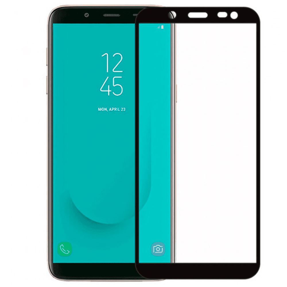 Захисне скло для SAMSUNG J415 Galaxy J4 Plus (2018) (0.3 мм, 2.5D, Full Screen, чорний)
