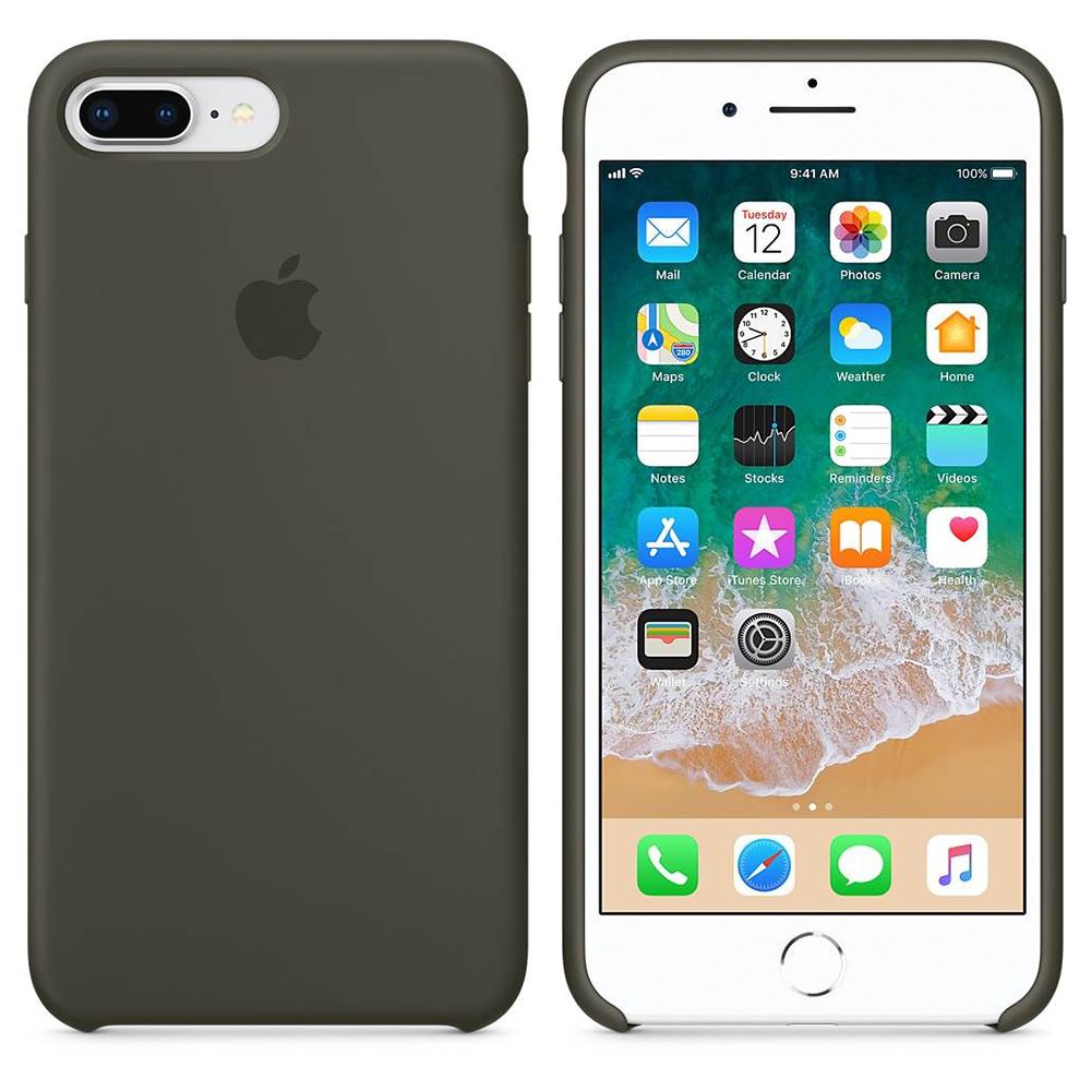 Чохол оригінальний для iPhone 7/8 Plus (Сірий / Dark Grey) - Зображення 2