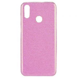Чохол Remax Glitter Silicone для Huawei P Smart (2019) Рожевий
