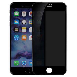 Захисне скло для APPLE iPhone 7/8 Full Glue Анти-шпигун (0.3 мм, 2.5D, чорний)