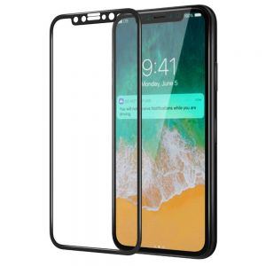 Захисне скло TigerGlass для Apple iPhone X/Xs (0.3 мм, 3D чорний)