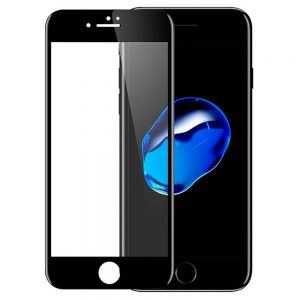 Захисне скло Baseus для iPhone 8 Plus ARC (0.2 мм, 2.5D чорний)