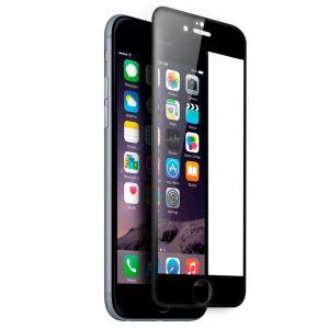 Захисне скло TigerGlass для Apple iPhone 6 (0.3 мм, 3D чорний)