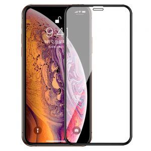 Захисне скло для APPLE iPhone X/XS/11 Pro (0.3 мм, 4D чорний) Люкс