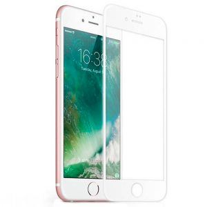 Захисне скло для APPLE iPhone 7/8/SE (0.3 мм, 4D/5D білий) ТОП