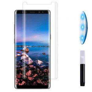 Захисне скло UV в комплекті з UV клеєм і лампою для SAMSUNG N950 Galaxy Note 8 (0.25 мм, 3D прозорий)