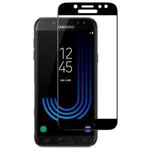 Захисне скло для Samsung J530 / J5 (2017)  Full Glue (0.3 мм, 2.5D, чорний)