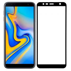 Захисне скло для SAMSUNG J610 Galaxy J6 Plus (2018) (0.3 мм, 2.5D, Full Screen, чорний)
