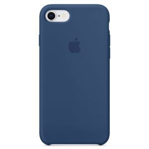 Чохол оригінальний для iPhone 7/ 8/ SE (2020) (Синій / Shiny Blue)