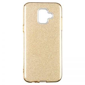 Чохол Remax Glitter Silicone для Samsung A600 (A6-2018) Золотой