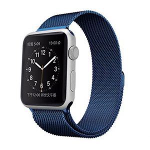 Ремiнець для Apple Watch Steel Milanese Loop 38/40mm Синій