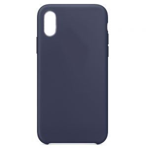 Чохол Original Silicone для iPhone XS Max Темно Синій