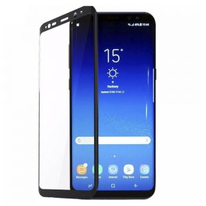 Захисне скло TigerGlass для SAMSUNG G965 Galaxy S9 Plus Full Glue (0.3 мм, 5D, чорний)