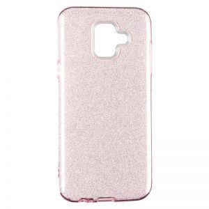 Чохол Remax Glitter Silicone для Samsung A600 (A6-2018) Рожевий