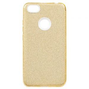 Чохол Remax Glitter Silicone для Xiaomi Redmi Note 5a Prime Золотий